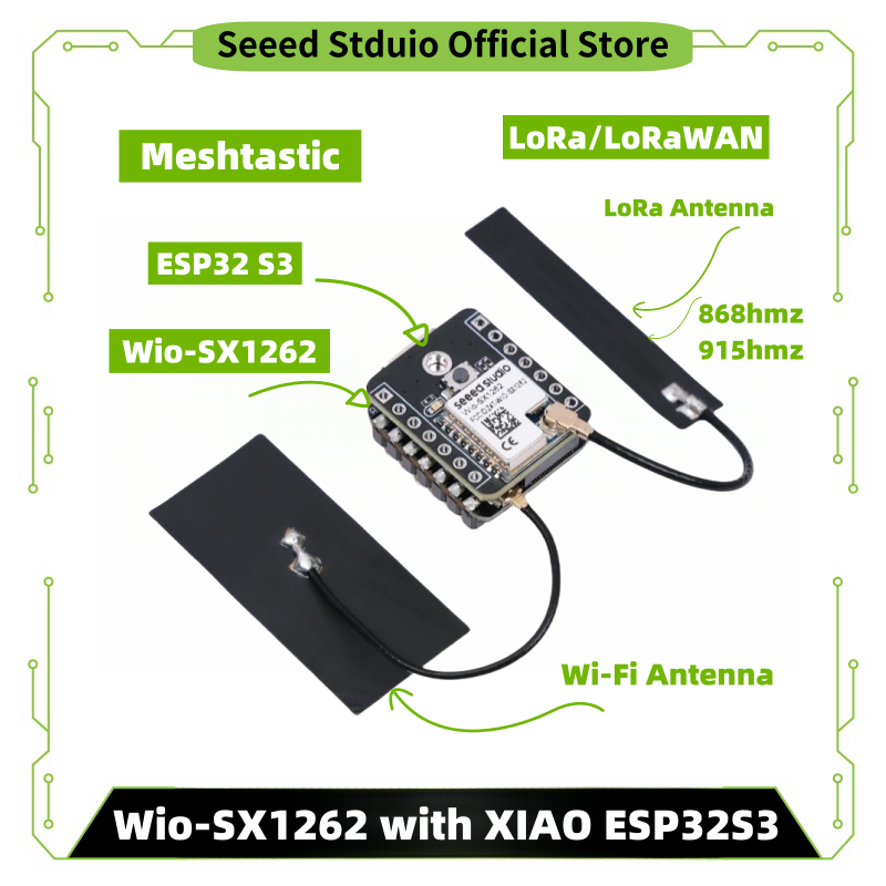 Home Automation Arduino - ESP32 S3 LoRa Meshtastic LoRa Modülü