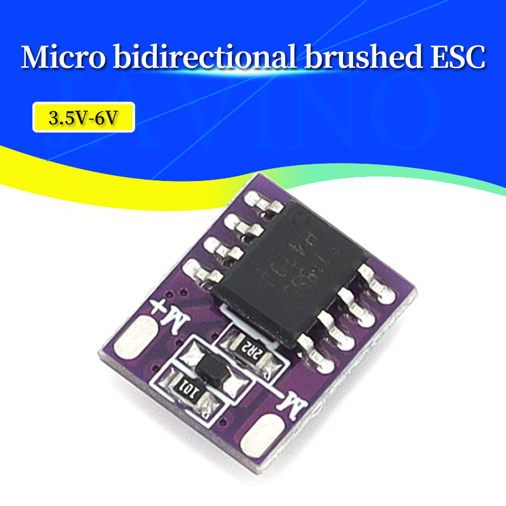 Diy Automation Projects - 3.5-6V 10A 1S Fırçalı ESC Mini