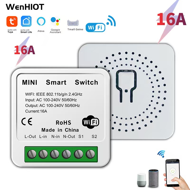 Diy Home Automation Controller - 16A Tuya Zigbee 3.0 Mini Akıllı