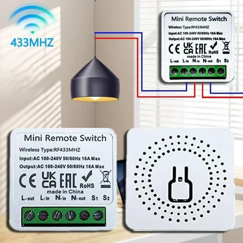 Diy Home Automation Controller - RF 433 MHz Akıllı Anahtar Mini