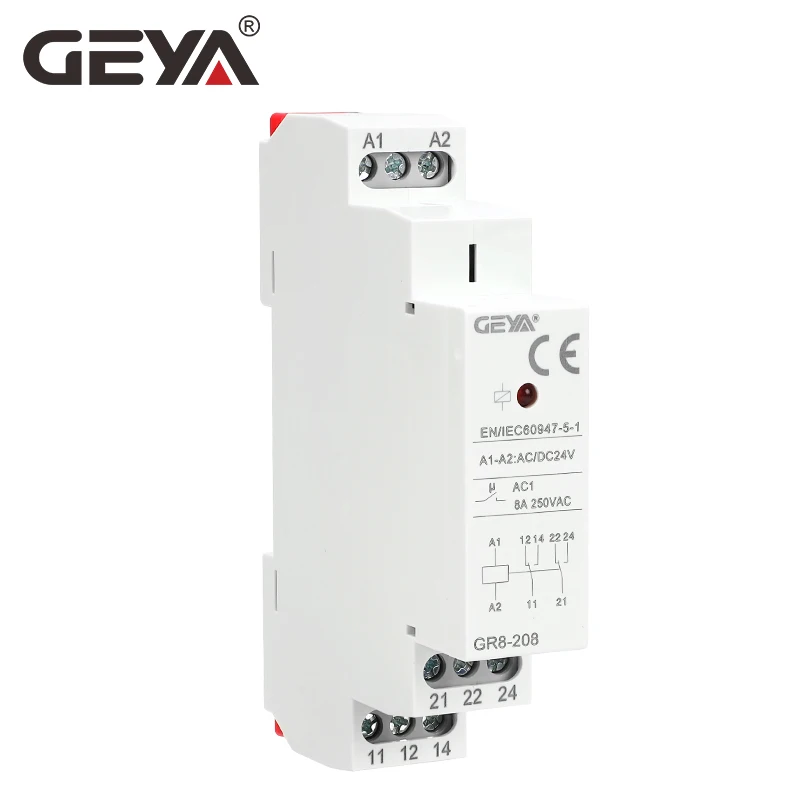 GEYA GR8-208 Yardımcı Röle Ara - Shelly Relay Module incelemesi ve fiyatı
