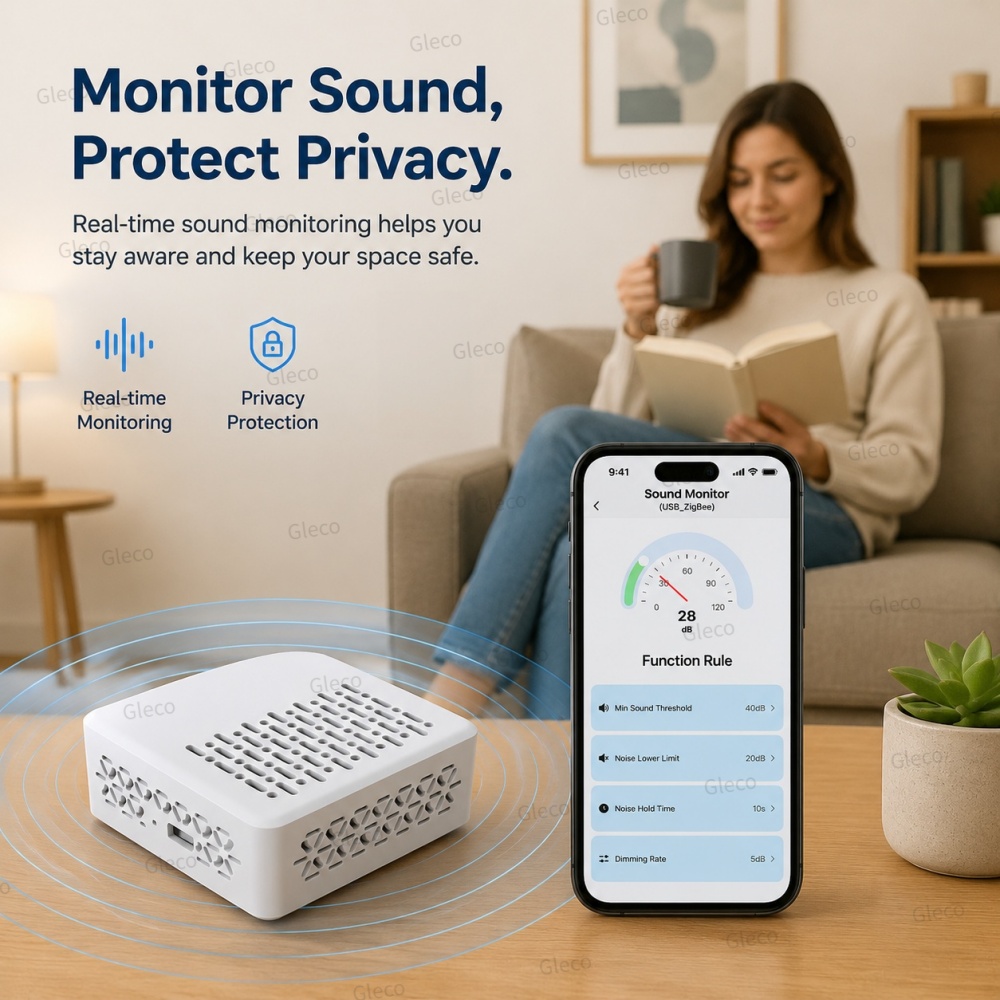 Wifi/Zigbee Gürültü Desibel Öl - Home Automation Technology incelemesi ve fiyatı