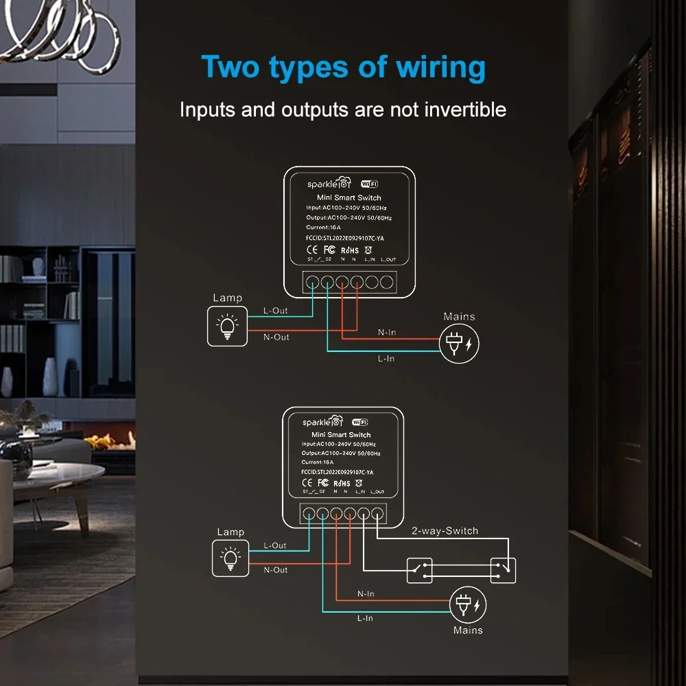 16A Matter WIFI Akıllı Anahtar - Diy Home Automation System incelemesi ve fiyatı