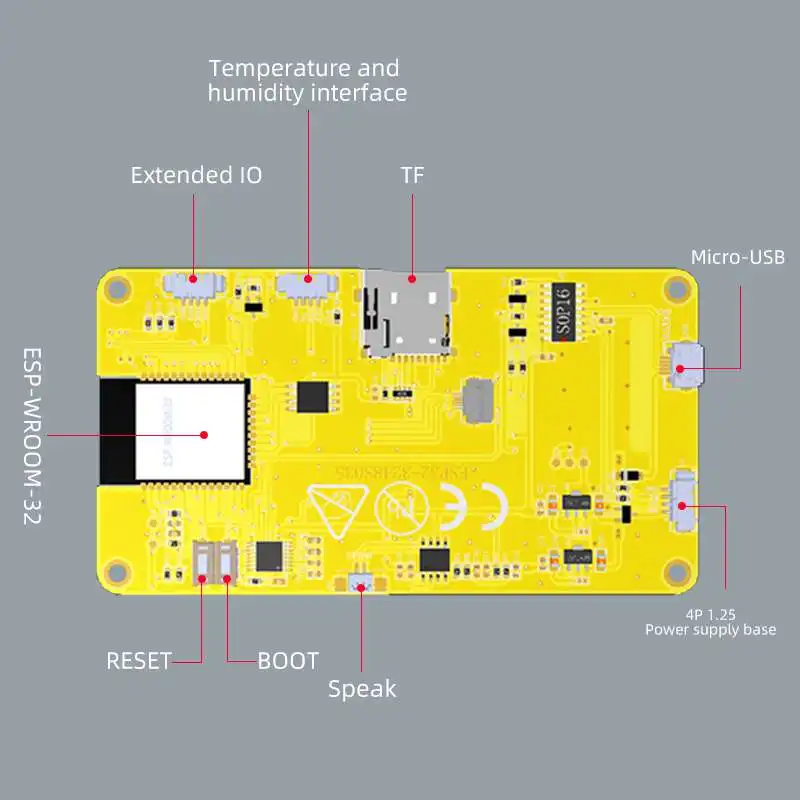 ESP32-3248S035 3.5 İnç Akıllı  - Home Automation Arduino incelemesi ve fiyatı