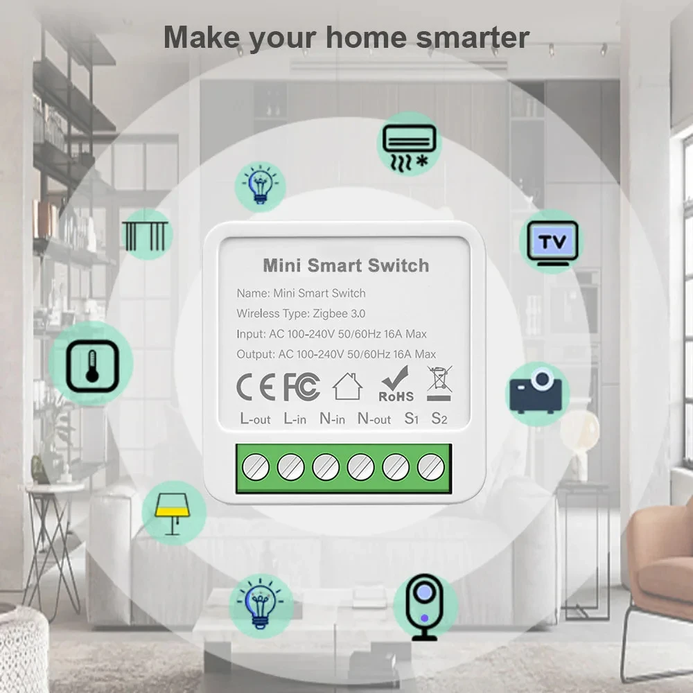Mini WIFI Zigbee3.0 Akıllı Ana - Diy Home Automation Controller incelemesi ve fiyatı