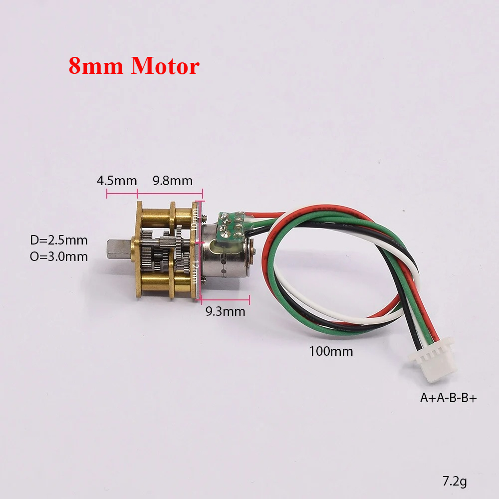 Hassas Mini 8mm Dişli Step Mot - Diy Automation Projects incelemesi ve fiyatı