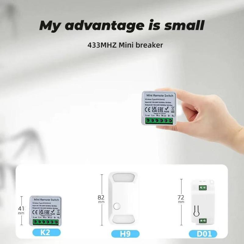 RF 433 MHz Akıllı Anahtar Mini - Diy Home Automation Controller incelemesi ve fiyatı