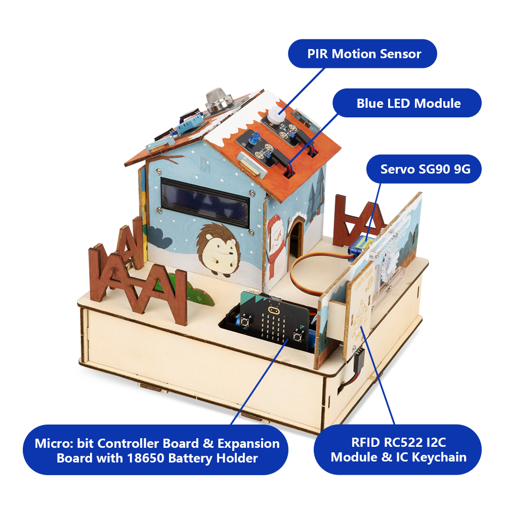 ACEBOTT Öğrenme Seti Microbit  - Diy Home Automation System incelemesi ve fiyatı